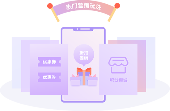 強大且豐富的促銷玩法，快速提升銷量